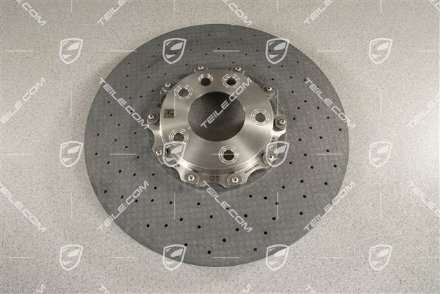 PCCB Ceramic Brake disc, "20-Zoll Plus", 420mm, front, slight damage (photo), R