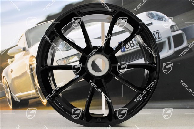 20-inch wheel GT3, 12J x 20 ET47, in high-gloss black