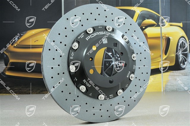 PCCB Ceramic brake disc, 991.2 C2 / C2S / C4 / C4S / 991.1 Turbo / 991.2 Turbo, R