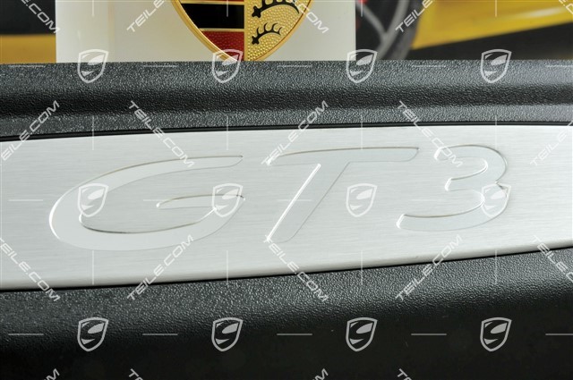 Scuff plate, door sill, logo "GT3", R