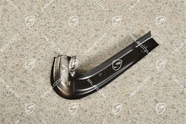 Door trim strip connecting piece, Black, L