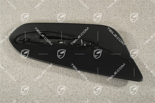 GT3 RS, Spoilerek, część boczna skrzydła, czarny mat, L