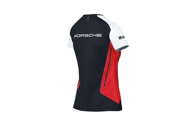 Motorsport Kollektion, T-Shirt, Damen, schwarz/rot/weiß, XL 44