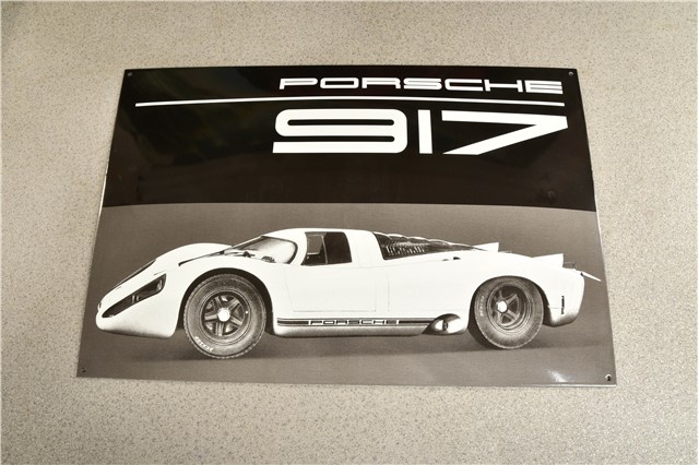 Szyld emaliowany Porsche 917