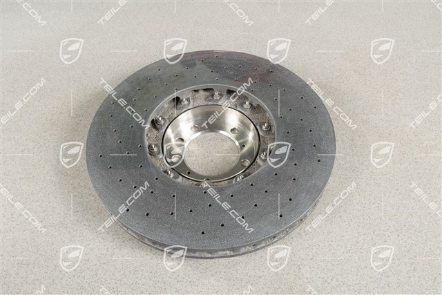 PCCB ceramik brake disc, Panamera Turbo S, 420mm, R
