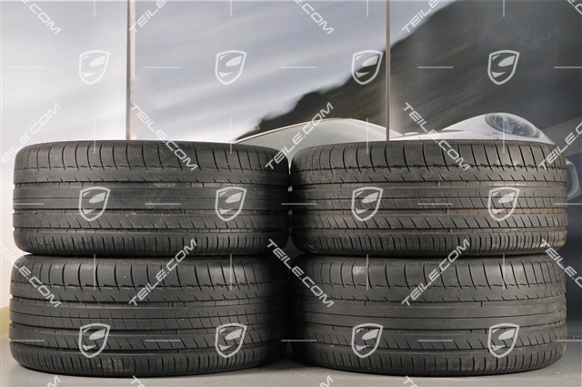 21-inch Cayenne Sport / GTS wheel set, wheels 10J x 21 ET50 + 10Jx21 ET50, tyres 295/35 R21Y