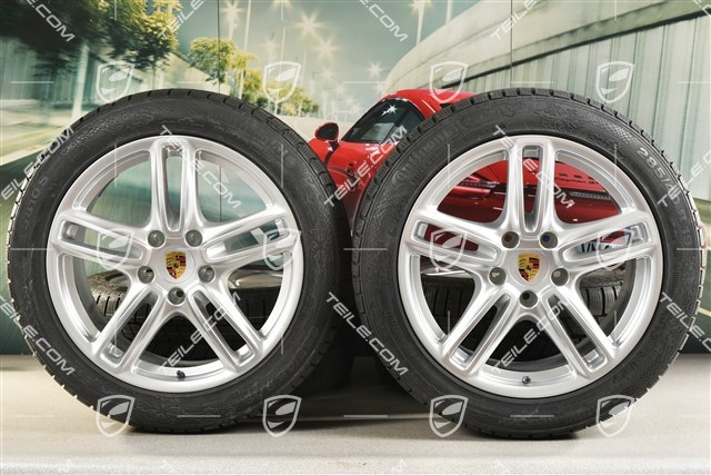 19-inch TURBO winter wheel set, wheels 9J x 19 ET 60 + 10J x 19 ET61 + winter tyres 255/45 R19 + 285/40 R19