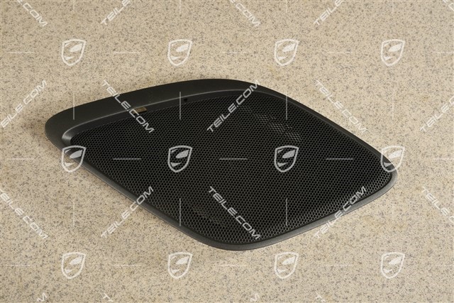 Speaker cover / grille, black, L