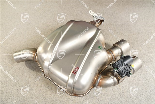 3,0L / 3,6L, Rear muffler without tail pipe, L