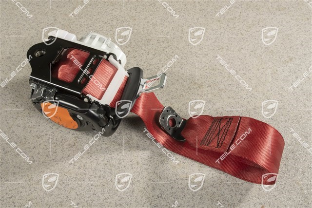 Seat safety belt, rear, Carrera Red, L=R