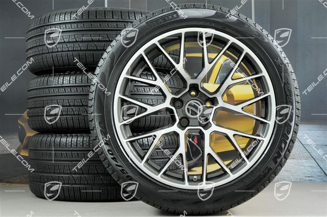 20-inch "RS Spyder Design" all season wheels set, rims 9J x 20 ET26 + 10J x 20 ET19, Pirelli Scorpion Verde All Season265/45 R20 + 295/40 R 20, with TPMS