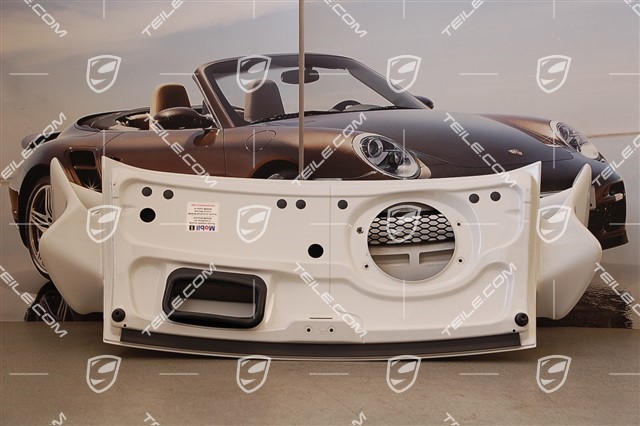 GT3 Engine lid set incl. spoiler (wing), air scoop L+R, grille L+R, lip spoiler and all small pieces