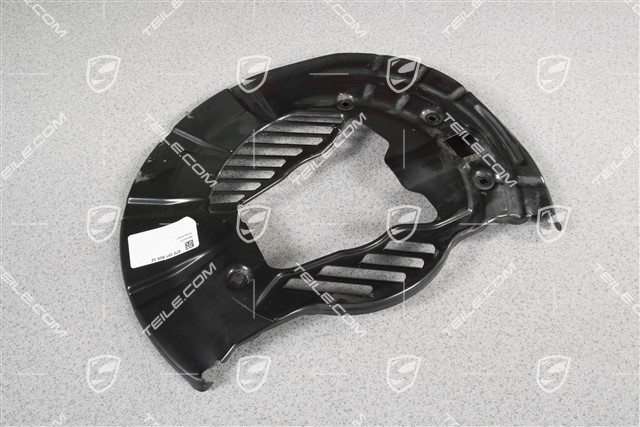 Front axle disc brake protective plate, PCCB, L