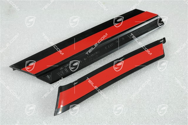 Set, retaining frame, rear, left, 2-pieces Set, retaining frame, rear, left, 2-pieces