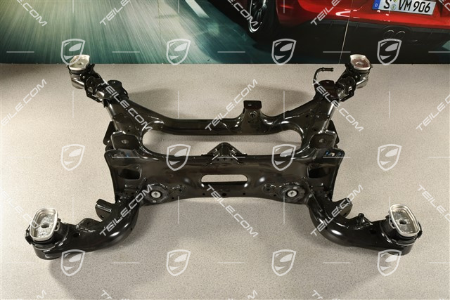 Rear subframe, rear axle steering