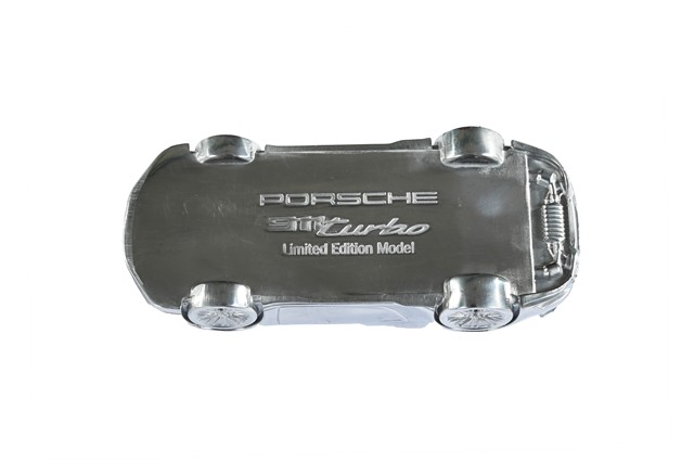 Porsche Taycan - Model car / Paperweight