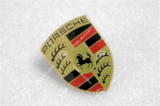Bonnet badge, crest Porsche Bonnet badge, crest Porsche