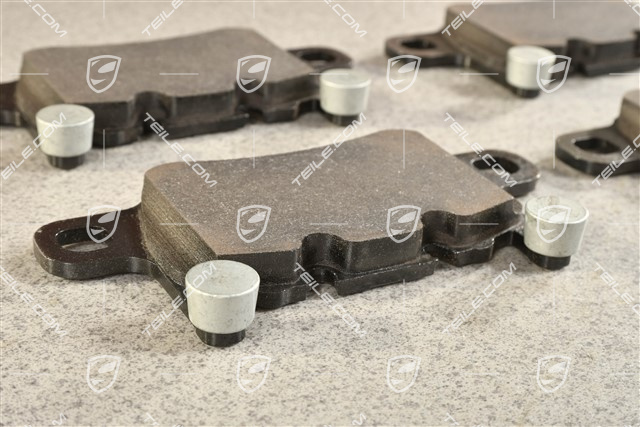 GT3 / GT3RS, Rear brake pad set, PCCB, L+R