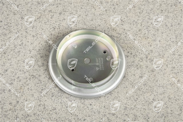 Hub cap, silver metallic
