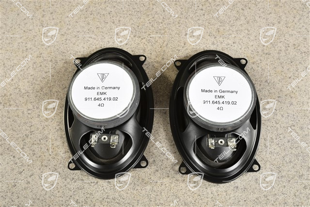 Loudspeakers rear, L+R
