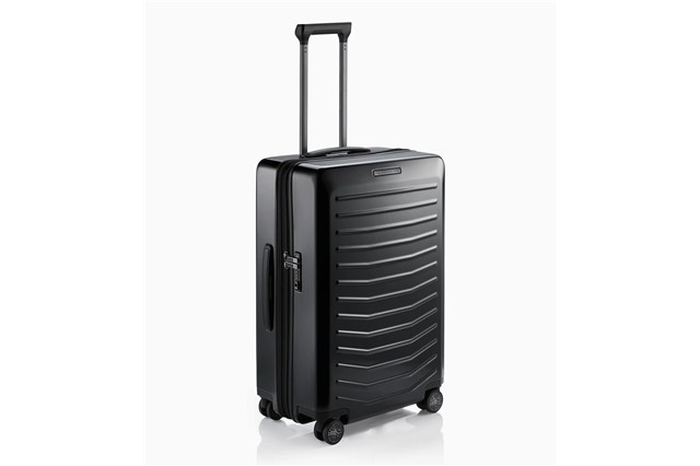 Porsche Design Roadster Hardcase 4W 4-Rad-Trolley, schwarz, Größe M, 48 x 69 x 28/32 cm