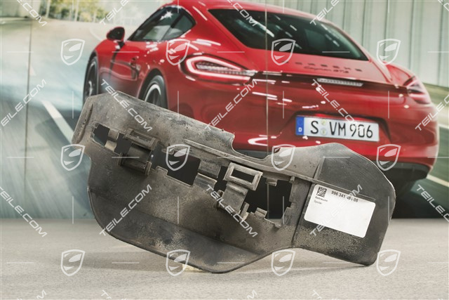Control arm spoiler / Brake air deflector, R