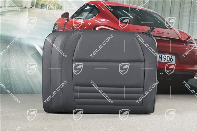 Back seat backrest, Rear, Leatherette, Metropole blue, Convertible, L