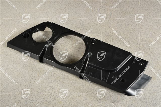 Speaker retaining frame, passengers door, R
