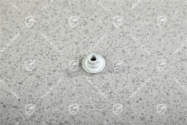 Hexagonal nut, self-locking M6 Hexagonal nut, self-locking M6