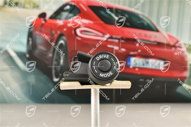 Steering wheel switch, Sport Chrono Plus, Matt Black