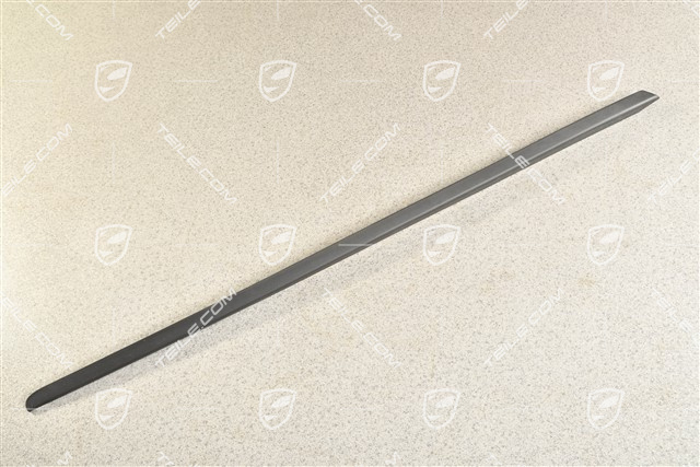 Windshield Water drain strip, A-pillar, black matte, L