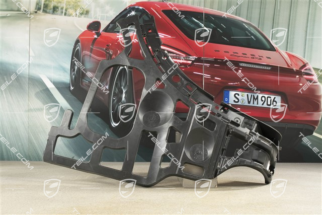Guide / rear bumper, R