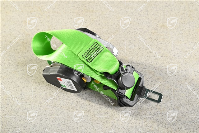Seat belt, front, Lizard green, L=R