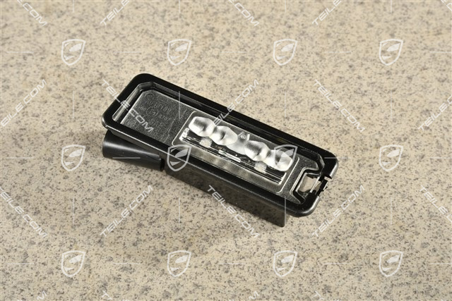 Number plate light, L=R
