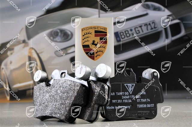 Bremsbelagsatz, Boxster S / Cayman S, L+R Bremsbelagsatz, Boxster S / Cayman S, L+R