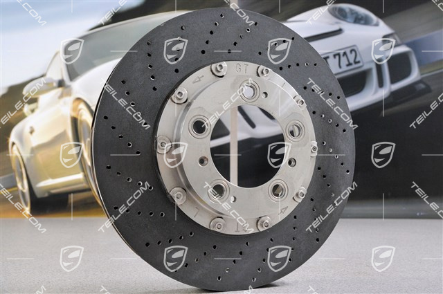 PCCB Ceramic brake disc, GT2/GT3, L