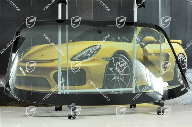 Windscreen, tinted, upper part, darked coloured Windscreen, tinted, upper part, darked coloured