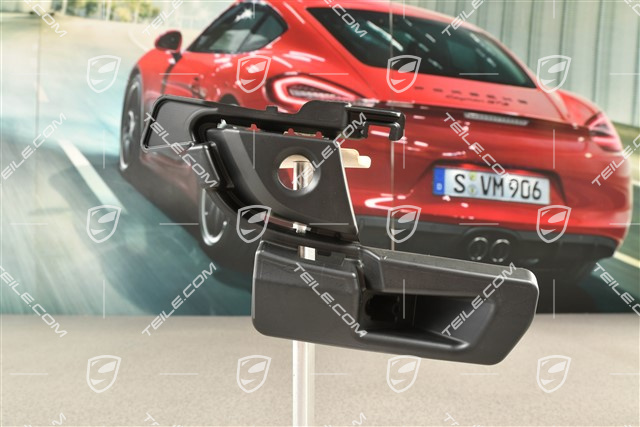 Cover, fog headlamp, PDC, Black Mat, R