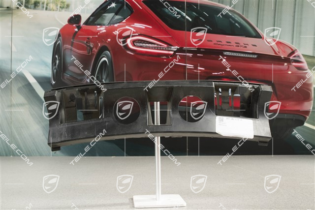 Rear bumper support