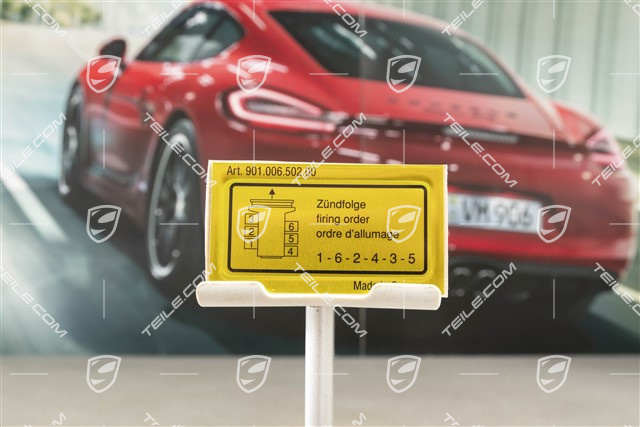 Sticker / badge, Ignition system