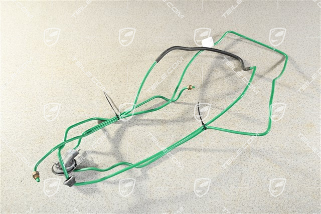 Pressure line, Air suspension, Front, Green, R