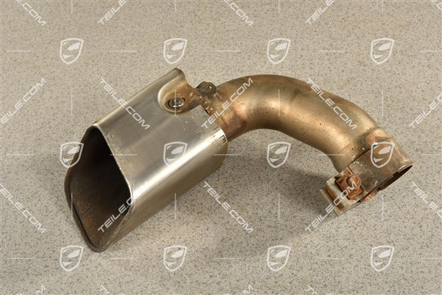 Turbo, exhaust system tail pipe, inner, R