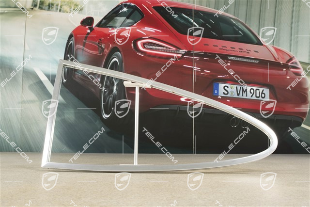 Zierrahmen, Seitenscheibe, Chrom, Coupe, R