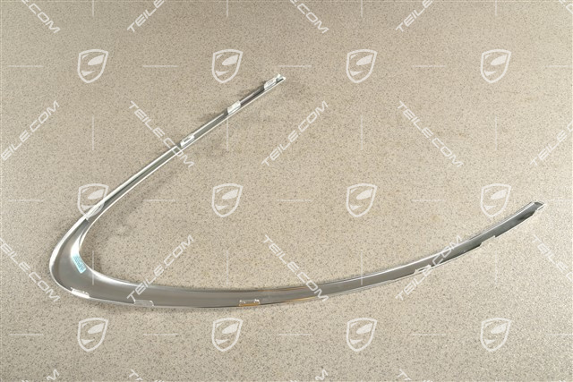 Cover strip, side window, aluminium, R