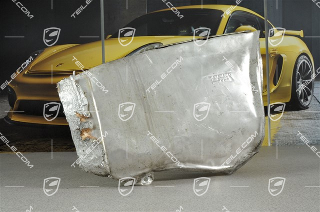 Heat shield, Turbo/4S/S2, R Heat shield, Turbo/4S/S2, R