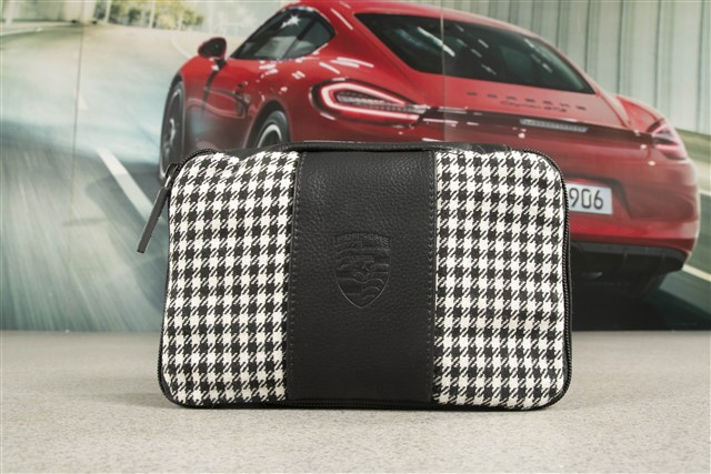 Porsche Classic first aid kit, PEPITA pattern bag