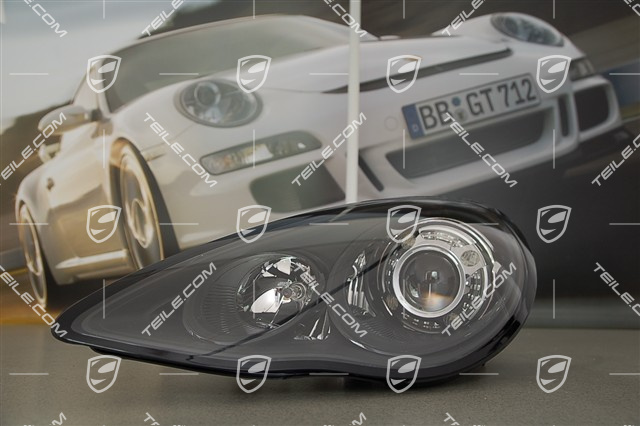 Xenon Scheinwerfer Satz, Bi-Xenon, Turbo, schwarz, L+R