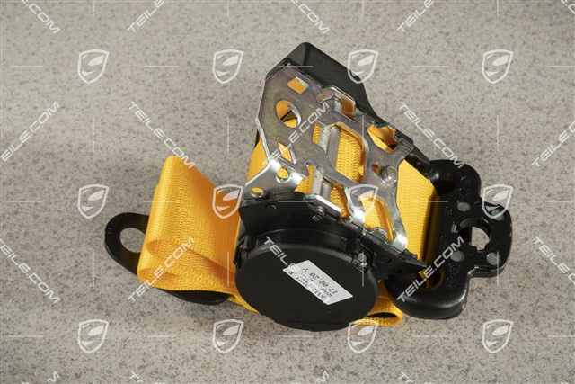 Seat belt, front, Carrera RS / Turbo S, Speed yellow, L=R