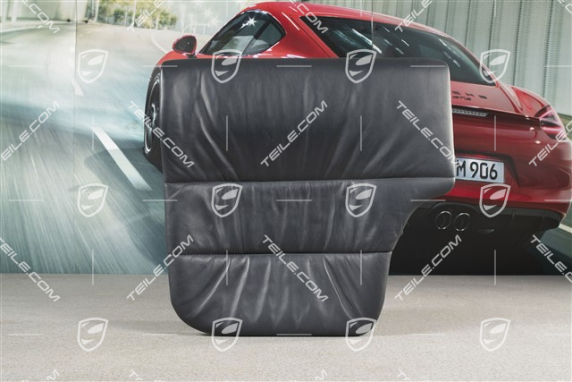 Notsitzkissen, Coupe/Targa, Raffleder, Metropolblau, R