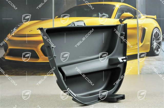 Sport Design air duct closed, black, R Sport Design air duct closed, black, R